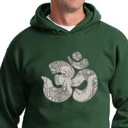 Mens Yoga Hoodie Ganesha OM Hoody Mens Yoga Hoodie Ganesha OM Hoody