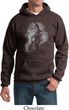 Mens Yoga Hoodie Ganesha Profile Hoody