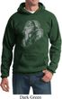 Mens Yoga Hoodie Ganesha Profile Hoody