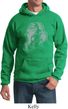 Mens Yoga Hoodie Ganesha Profile Hoody