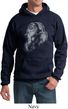 Mens Yoga Hoodie Ganesha Profile Hoody