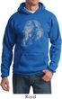 Mens Yoga Hoodie Ganesha Profile Hoody