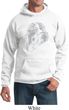 Mens Yoga Hoodie Ganesha Profile Hoody