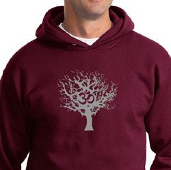 Mens Yoga Hoodie Grey Tree of Life Hoody Mens Yoga Hoodie Grey Tree of Life Hoody