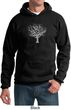 Mens Yoga Hoodie Grey Tree of Life Hoody