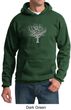 Mens Yoga Hoodie Grey Tree of Life Hoody