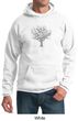 Mens Yoga Hoodie Grey Tree of Life Hoody