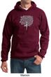 Mens Yoga Hoodie Grey Tree Pose Hoody