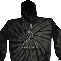 Mens Yoga Hoodie Line Warrior Tie Dye Hoody Mens Yoga Hoodie Line Warrior Tie Dye Hoody