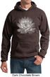 Mens Yoga Hoodie Lotus Flower Hoody