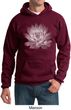Mens Yoga Hoodie Lotus Flower Hoody