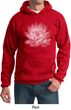 Mens Yoga Hoodie Lotus Flower Hoody