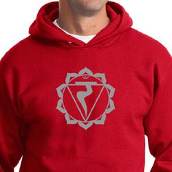 Mens Yoga Hoodie Manipura Chakra Meditation Hoody