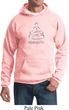 Mens Yoga Hoodie Namaste Lotus Pose Hoody