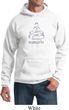 Mens Yoga Hoodie Namaste Lotus Pose Hoody
