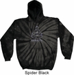 Mens Yoga Hoodie Namaste Lotus Pose Tie Dye Hoody