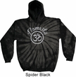 Mens Yoga Hoodie Namaste Om Tie Dye Hoody