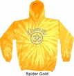 Mens Yoga Hoodie Namaste Om Tie Dye Hoody