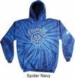 Mens Yoga Hoodie Namaste Om Tie Dye Hoody