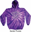Mens Yoga Hoodie Namaste Om Tie Dye Hoody