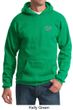 Mens Yoga Hoodie OM Heart Pocket Print Hoody