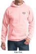 Mens Yoga Hoodie OM Heart Pocket Print Hoody