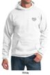Mens Yoga Hoodie OM Heart Pocket Print Hoody