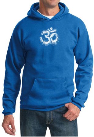 Mens Yoga Hoodie OM Tie Dye Hoody
