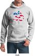 Mens Yoga Hoodie Patriotic Om Hoody