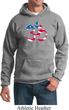 Mens Yoga Hoodie Patriotic Om Hoody