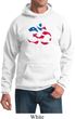 Mens Yoga Hoodie Patriotic Om Hoody
