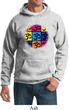 Mens Yoga Hoodie Pop Art Om Hoody