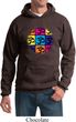 Mens Yoga Hoodie Pop Art Om Hoody