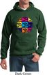 Mens Yoga Hoodie Pop Art Om Hoody