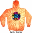 Mens Yoga Hoodie Pop Art Om Tie Dye Hoody