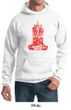 Mens Yoga Hoodie Red Tara Hoody