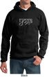 Mens Yoga Hoodie Sanskrit Yoga Text Hoody
