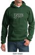 Mens Yoga Hoodie Sanskrit Yoga Text Hoody