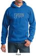 Mens Yoga Hoodie Sanskrit Yoga Text Hoody