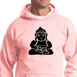 Mens Yoga Hoodie Shadow Buddha Hoody