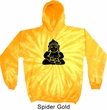 Mens Yoga Hoodie Shadow Buddha Tie Dye Hoody