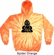 Mens Yoga Hoodie Shadow Buddha Tie Dye Hoody