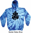 Mens Yoga Hoodie Shadow Ganesha Tie Dye Hoody
