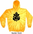 Mens Yoga Hoodie Shadow Ganesha Tie Dye Hoody