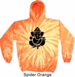 Mens Yoga Hoodie Shadow Ganesha Tie Dye Hoody