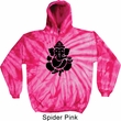 Mens Yoga Hoodie Shadow Ganesha Tie Dye Hoody