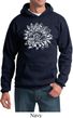 Mens Yoga Hoodie Sketch Lotus Hoody
