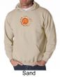Mens Yoga Hoodie Sleeping Sun Meditation Adult Hoody