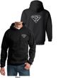 Mens Yoga Hoodie Super OM Front and Back Print Hoody