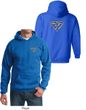 Mens Yoga Hoodie Super OM Front and Back Print Hoody
